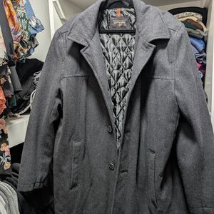 Dockers Men's Gray Coat